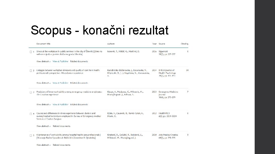 Scopus - konačni rezultat 