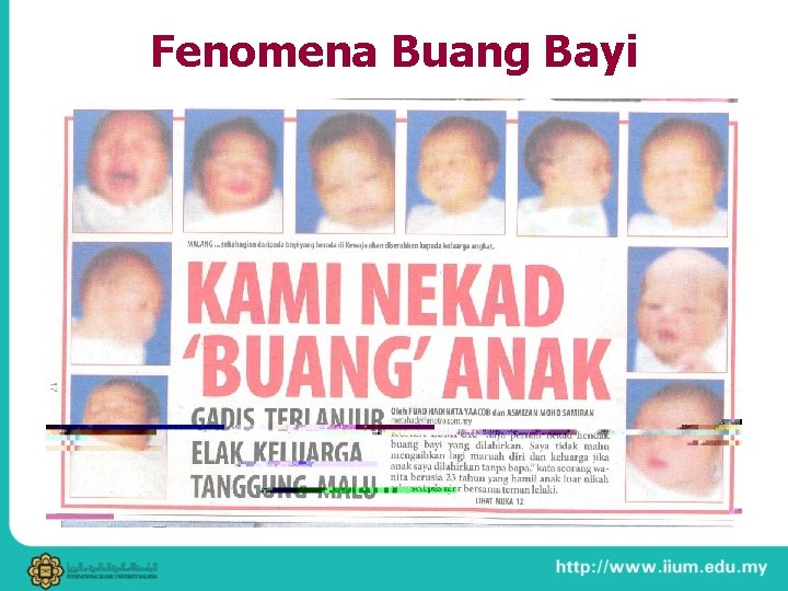 Fenomena Buang Bayi 