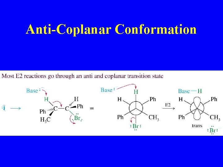 Anti-Coplanar Conformation 