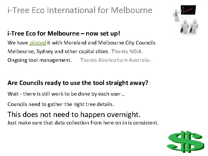 i-Tree Eco International for Melbourne i-Tree Eco for Melbourne – now set up! We