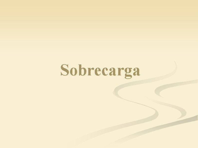 Sobrecarga 