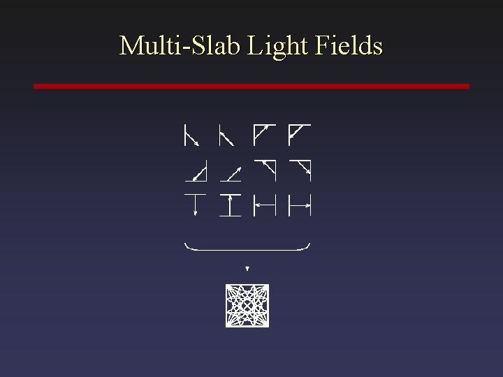 Multi-Slab Light Fields 
