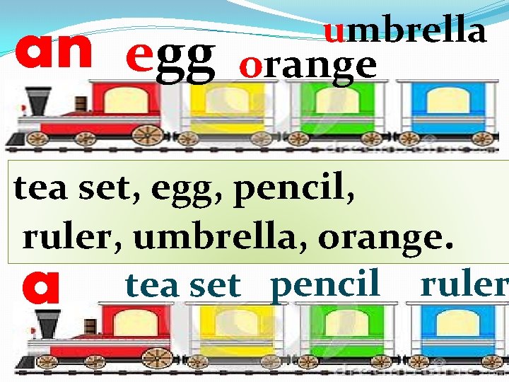 an egg umbrella orange tea set, egg, pencil, ruler, umbrella, orange. tea set pencil