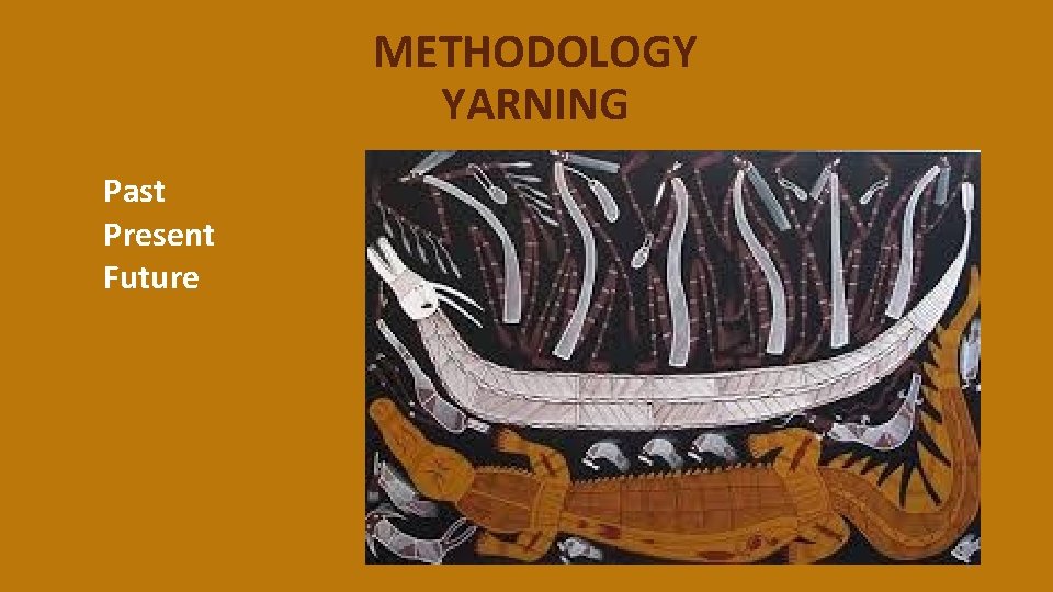 METHODOLOGY YARNING Past Present Future 7 