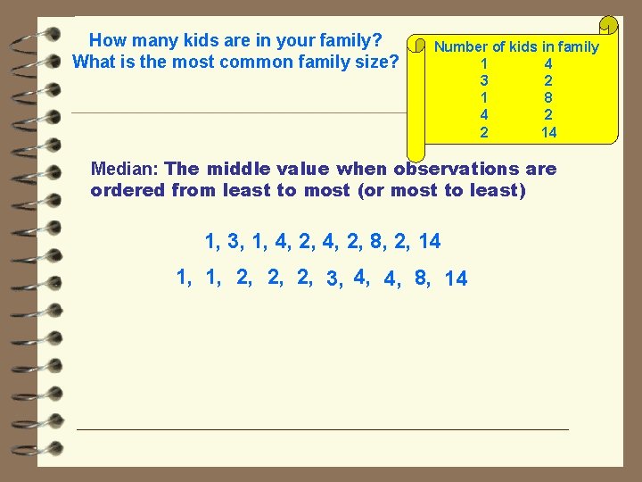 How many kids are in your family? What is the most common family size?