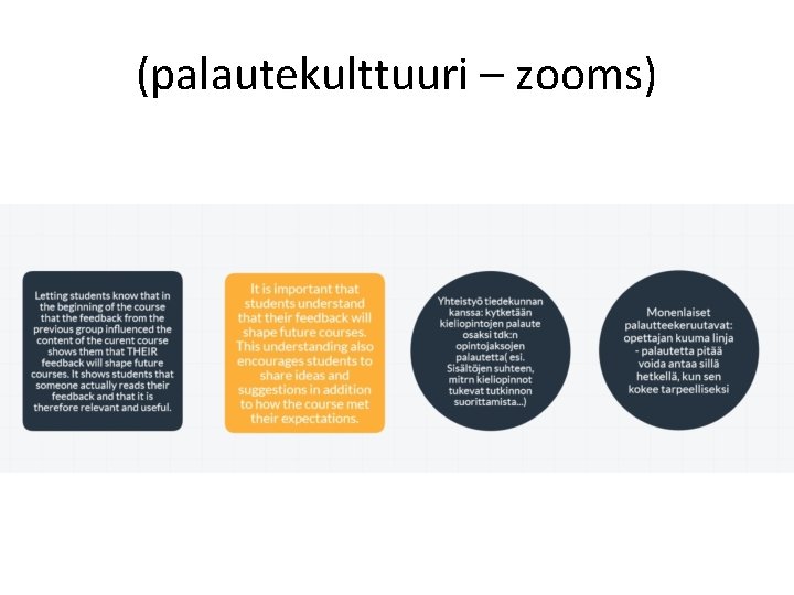 (palautekulttuuri – zooms) 