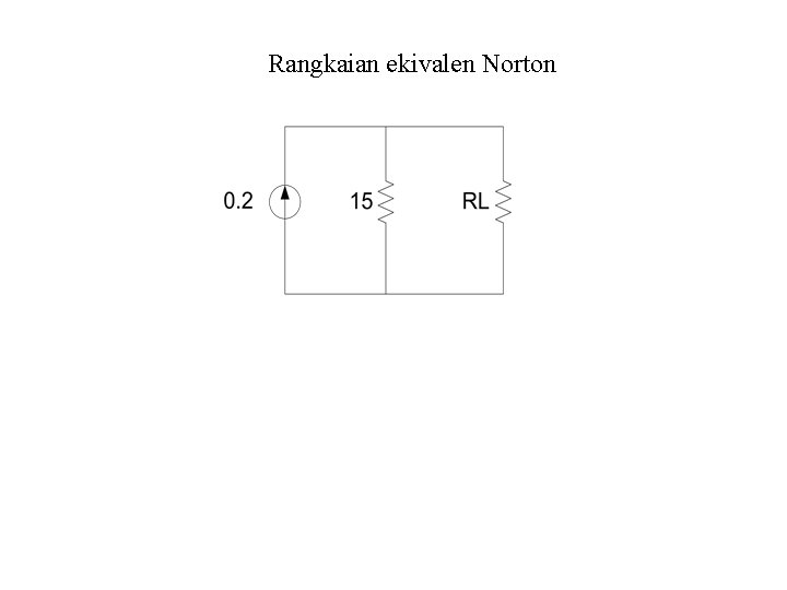 Rangkaian ekivalen Norton 