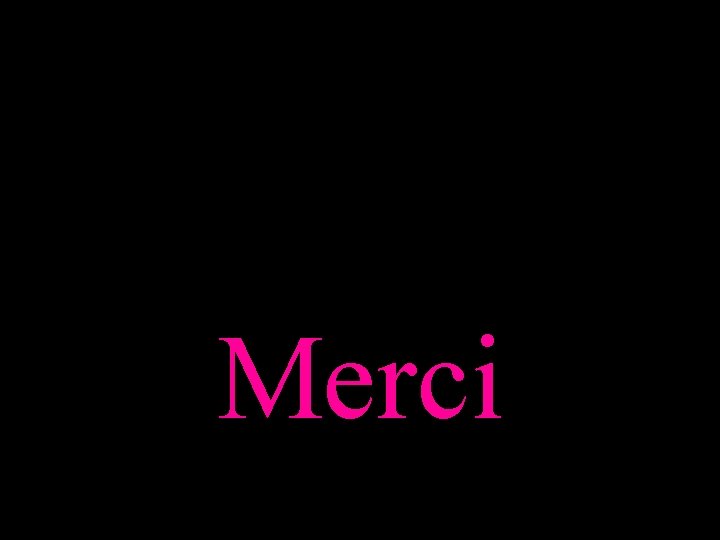 Merci 