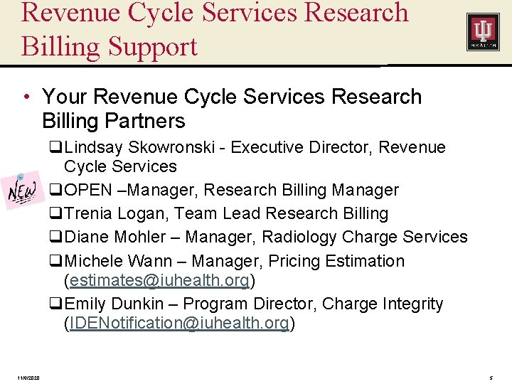 Revenue Cycle Services Research Billing Support • Your Revenue Cycle Services Research Billing Partners