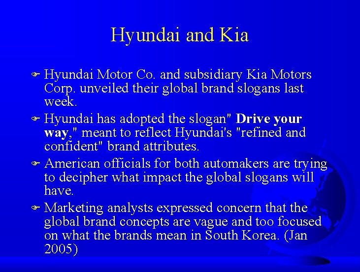 Hyundai and Kia F Hyundai Motor Co. and subsidiary Kia Motors Corp. unveiled their
