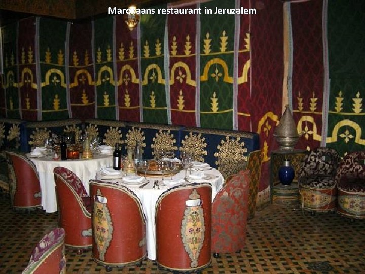 Marokaans restaurant in Jeruzalem 