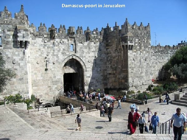 Damascus-poort in Jeruzalem Friday, November 6, 2020 83 