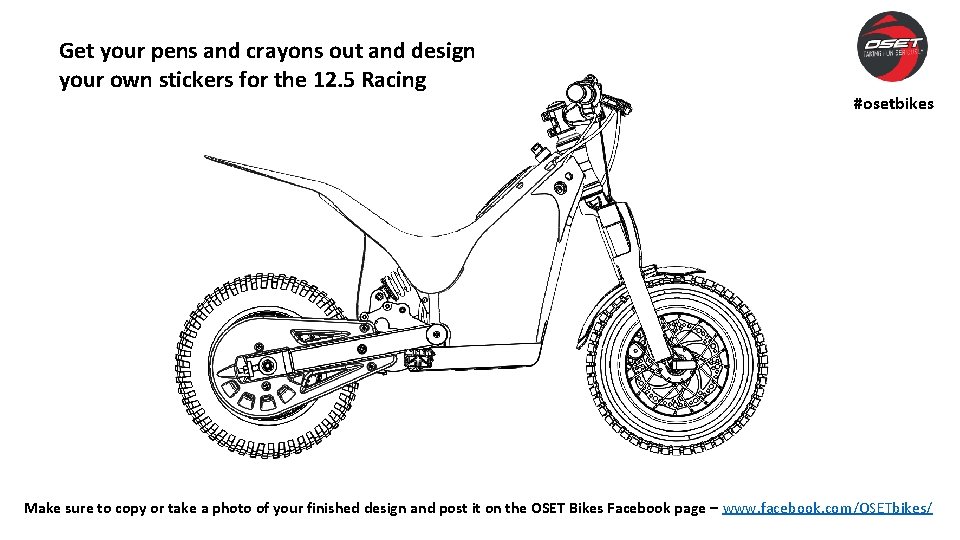Get your pens and crayons out and design your own stickers for the 12.
