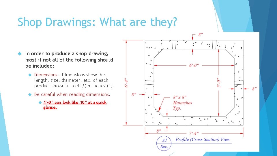 Shop Drawings: What are they? In order to produce a shop drawing, most if