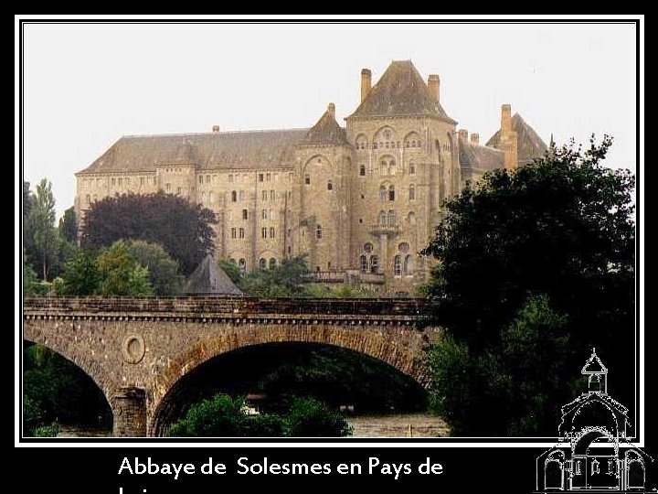 Abbaye de Solesmes en Pays de 