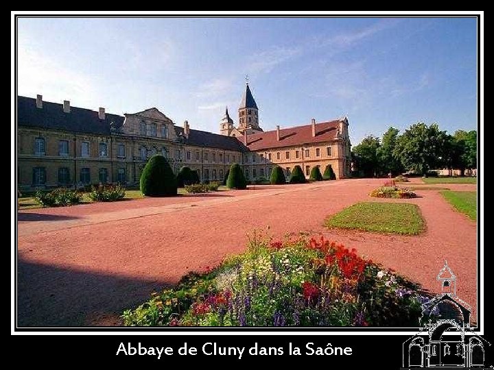 Abbaye de Cluny dans la Saône 