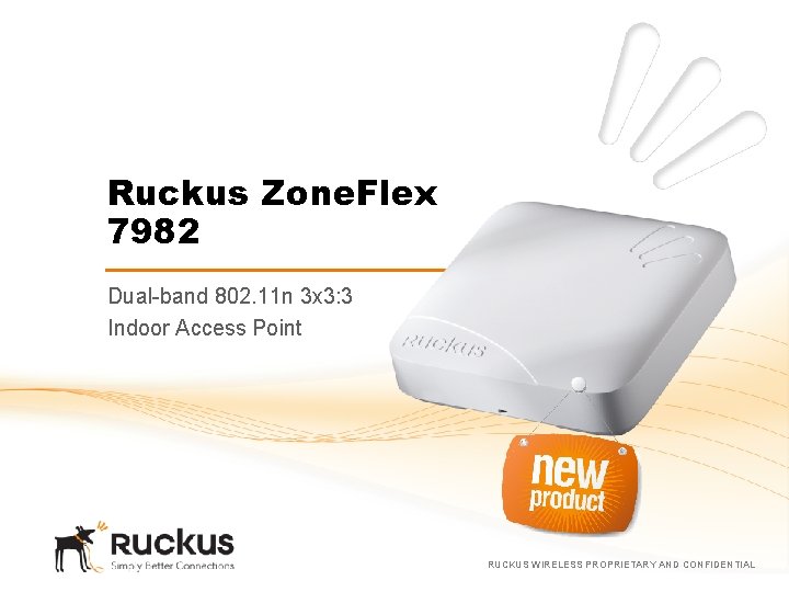 Ruckus Zone. Flex 7982 Dual-band 802. 11 n 3 x 3: 3 Indoor Access