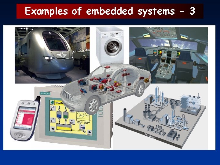 Examples of embedded systems - 3 