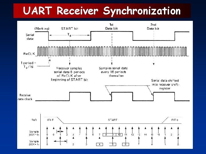 UART Receiver Synchronization 