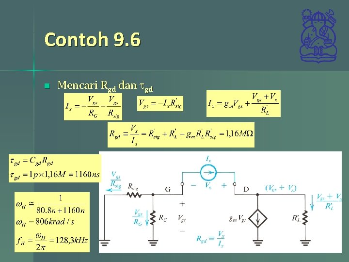 Contoh 9. 6 n Mencari Rgd dan tgd 