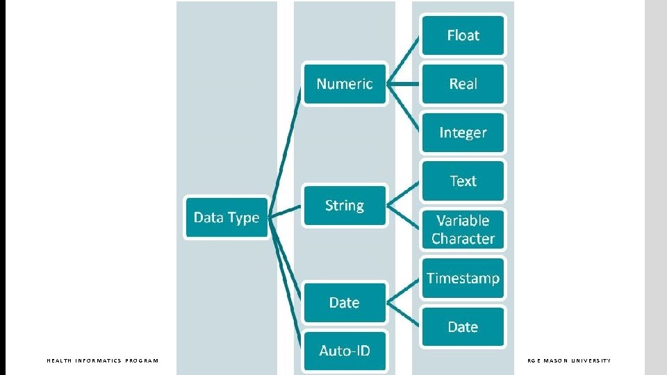 HEALTH INFORMATICS PROGRAM GEORGE MASON UNIVERSITY 