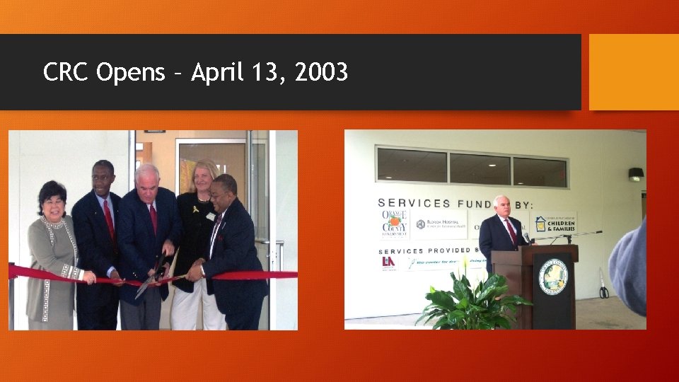 CRC Opens – April 13, 2003 
