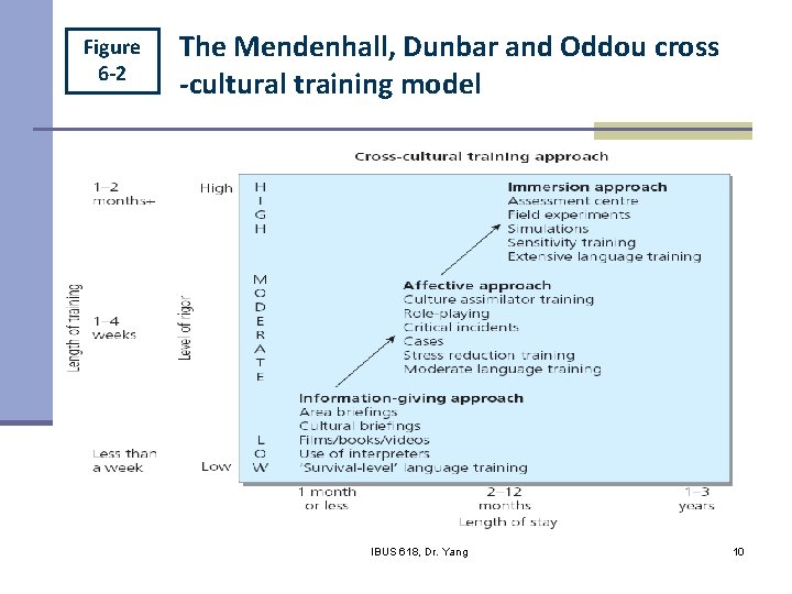 Figure 6 -2 The Mendenhall, Dunbar and Oddou cross -cultural training model IBUS 618,