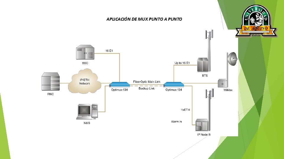 APLICACIÓN DE MUX PUNTO A PUNTO 