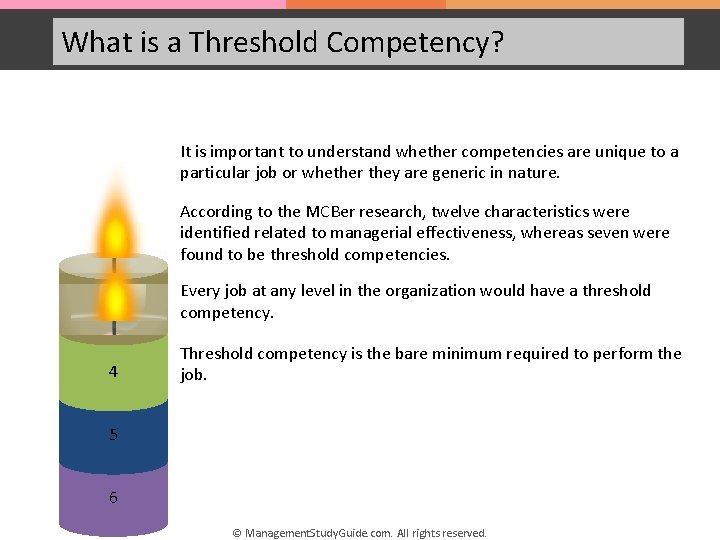 What is a Threshold Competency? It is important to understand whether competencies are unique