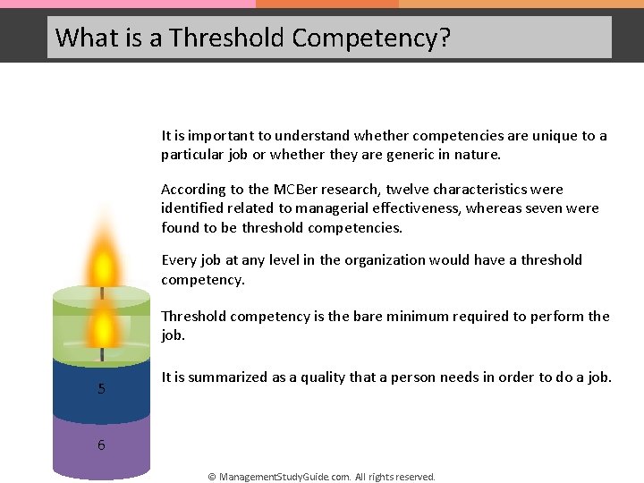 What is a Threshold Competency? It is important to understand whether competencies are unique