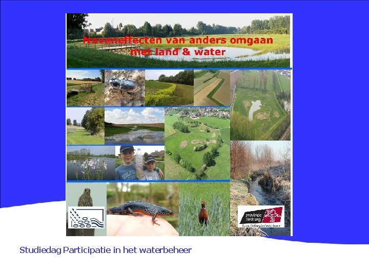 Studiedag Participatie in het waterbeheer 