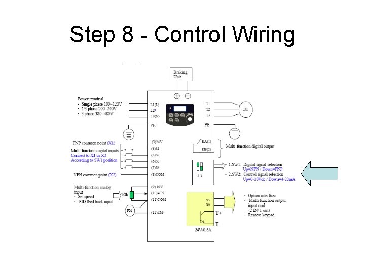 Step 8 - Control Wiring 