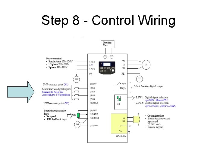 Step 8 - Control Wiring 