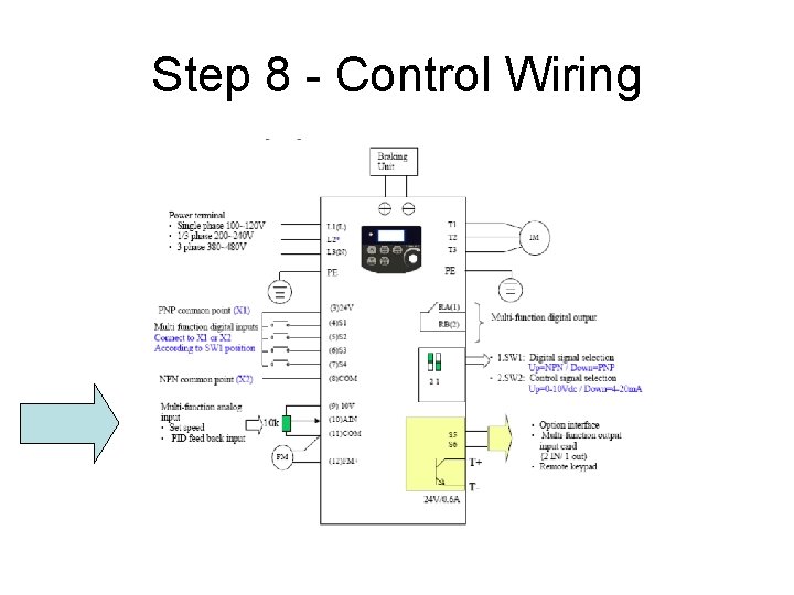 Step 8 - Control Wiring 