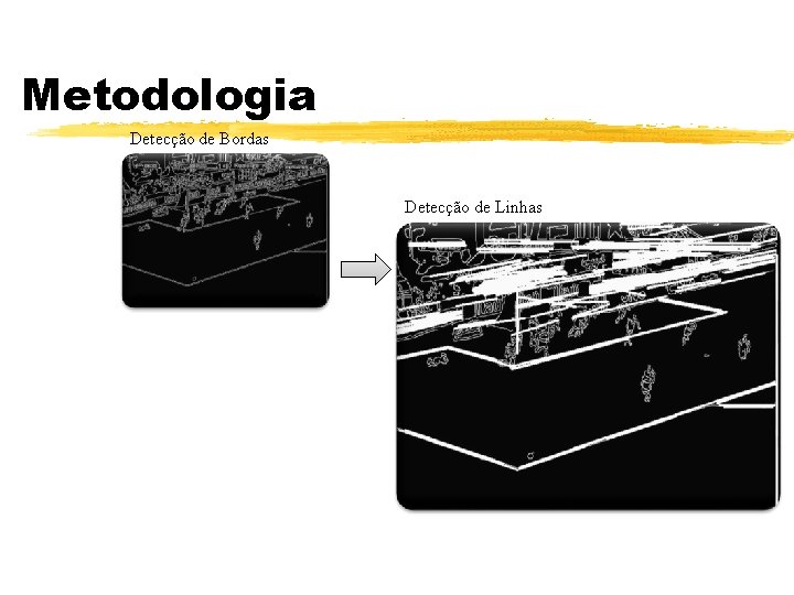 Metodologia Detecção de Bordas Detecção de Linhas 