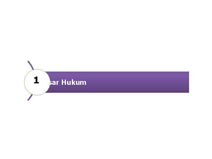 1 Dasar Hukum 