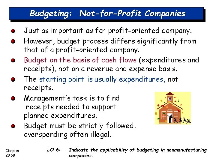 Budgeting: Not-for-Profit Companies Just as important as for profit-oriented company. However, budget process differs