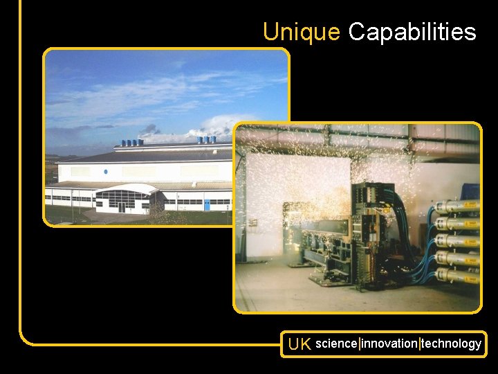 Unique Capabilities UK science|innovation|technology 