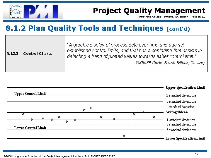 Project Quality Management PMP Prep Course – PMBOK 4 th Edition – Version 2.