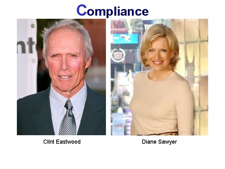 Compliance Clint Eastwood Diane Sawyer 