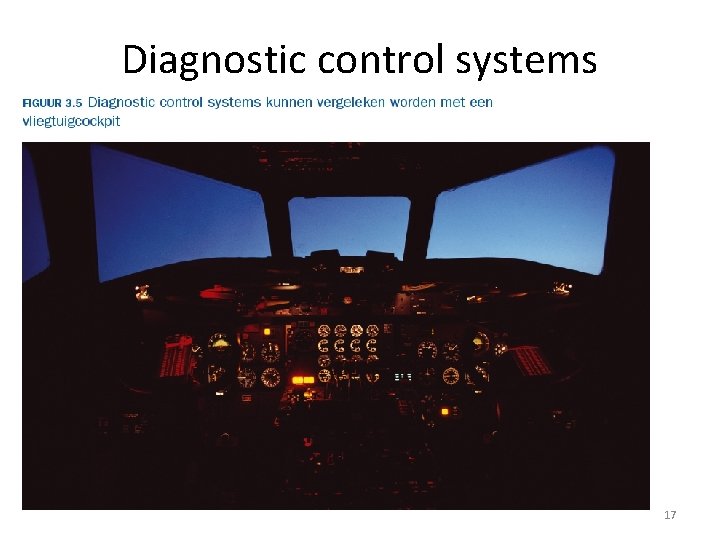 Diagnostic control systems 17 