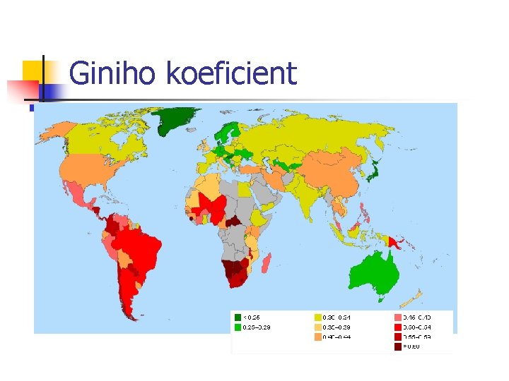 Giniho koeficient 