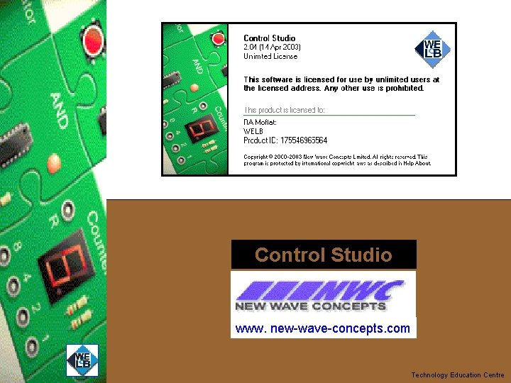 Control Studio www. new-wave-concepts. com Technology Centre Technology. Education Centre 05. 