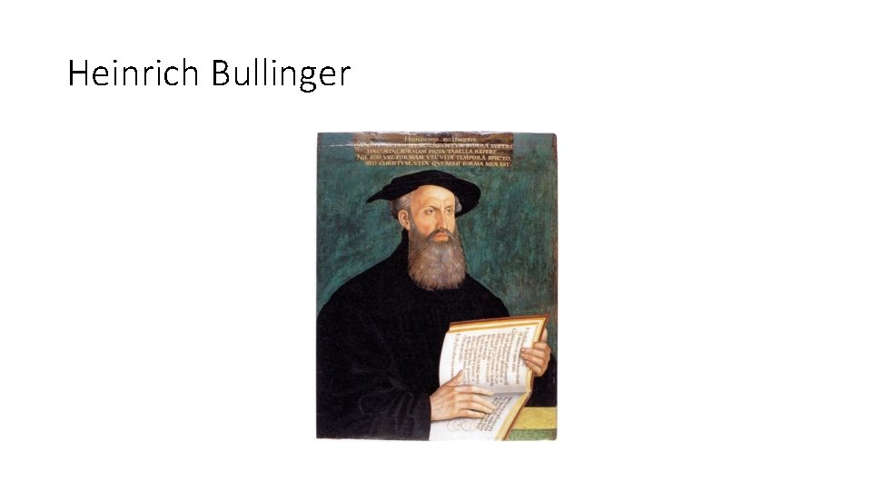 Heinrich Bullinger 