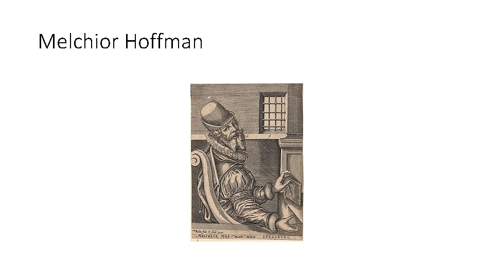 Melchior Hoffman 