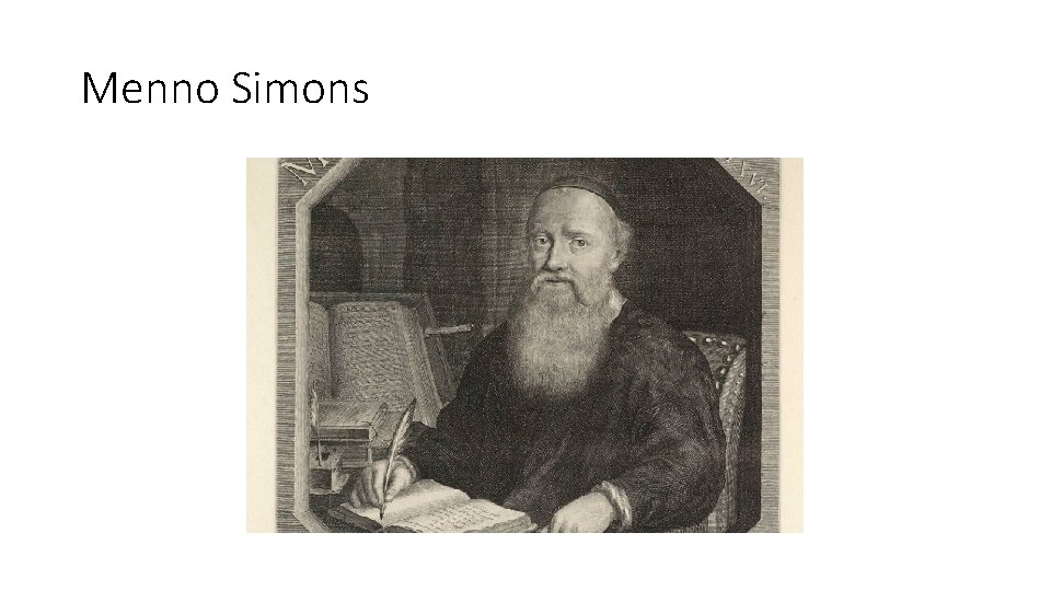 Menno Simons 