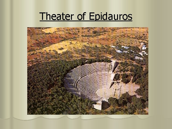 Theater of Epidauros 