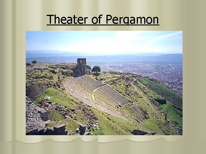 Theater of Pergamon 