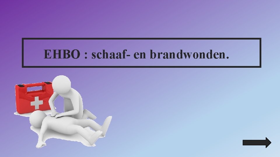EHBO : schaaf- en brandwonden. 