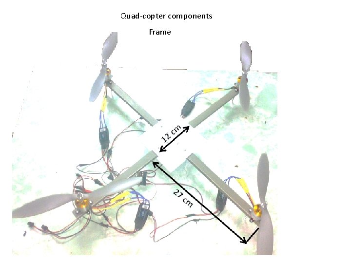 Quad-copter components Frame 